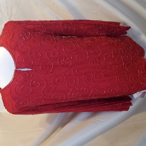 Principles Sequin Shift Dress SZ M - Picture 4 of 7